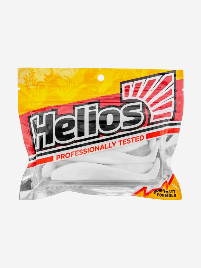 Мягкая приманка Helios Zander, 4'' / 10,2 см, White, 5 шт (HS-36-001)