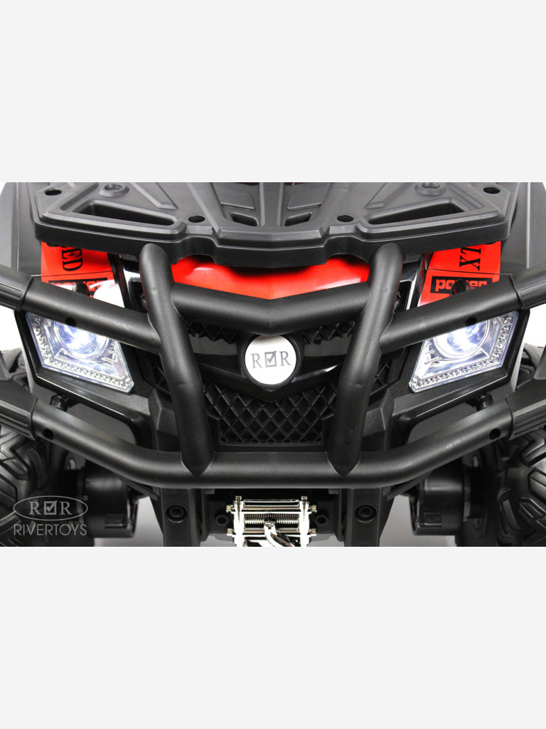 Детский электроквадроцикл RIVERTOYS T001TT 4WD красный