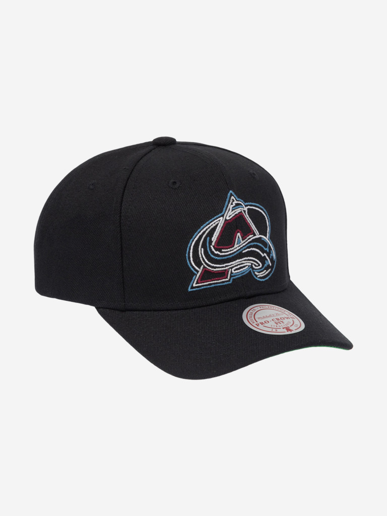 Бейсболка MITCHELL NESS HP9572-CAVBLCK Colorado Avalanche NHL (черный)