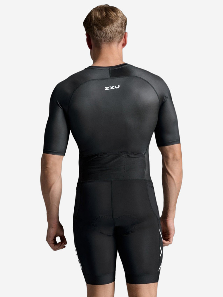 Мужской Компрессионный Костюм Для Триатлона 2XU Core Sleeved Trisuit