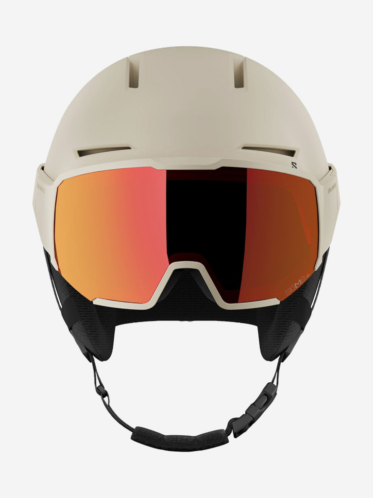 Горнолыжный шлем с визором Salomon Osmo Sigma Бежевый Cat. 2