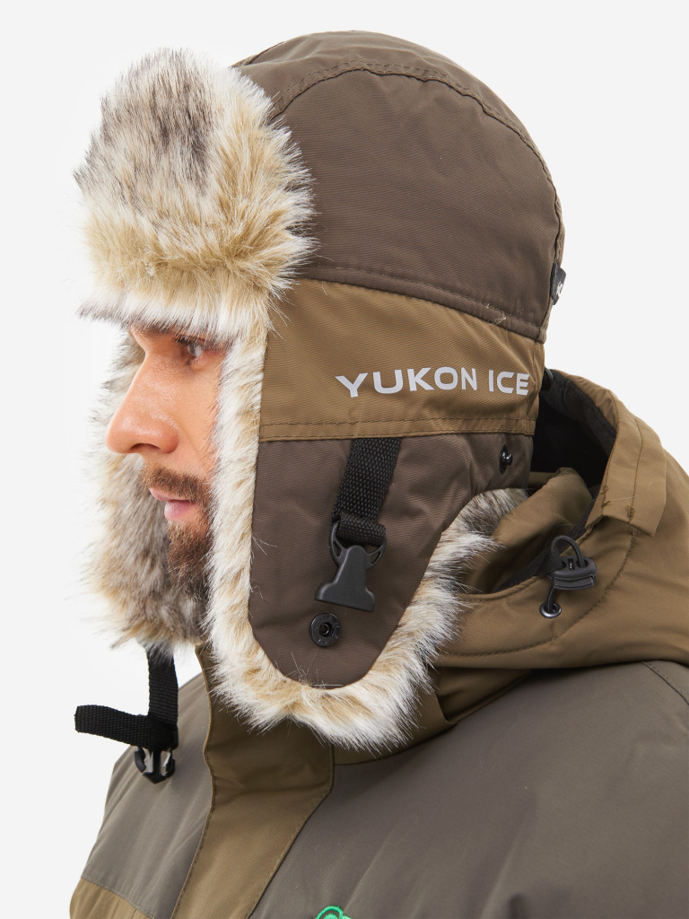 Шапка-ушанка зимняя мужская Huntsman Yukon Ice мембранная