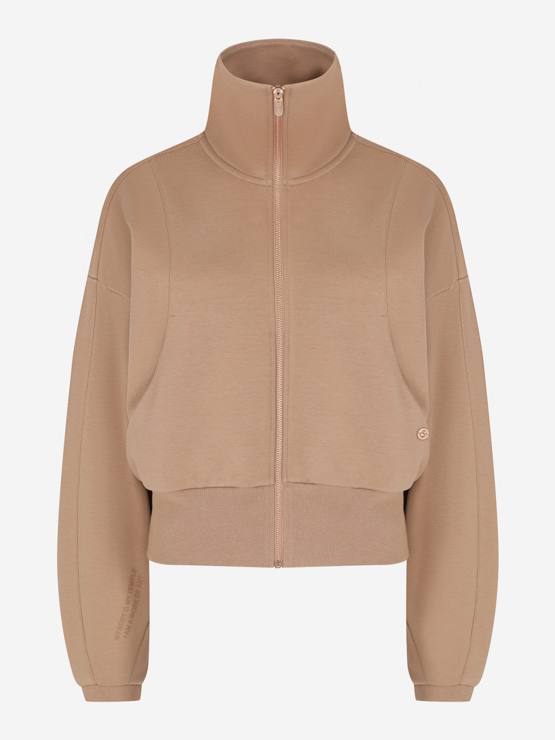 Толстовка женская Sensana Calmness Calmness Soft Touch, Коричневый