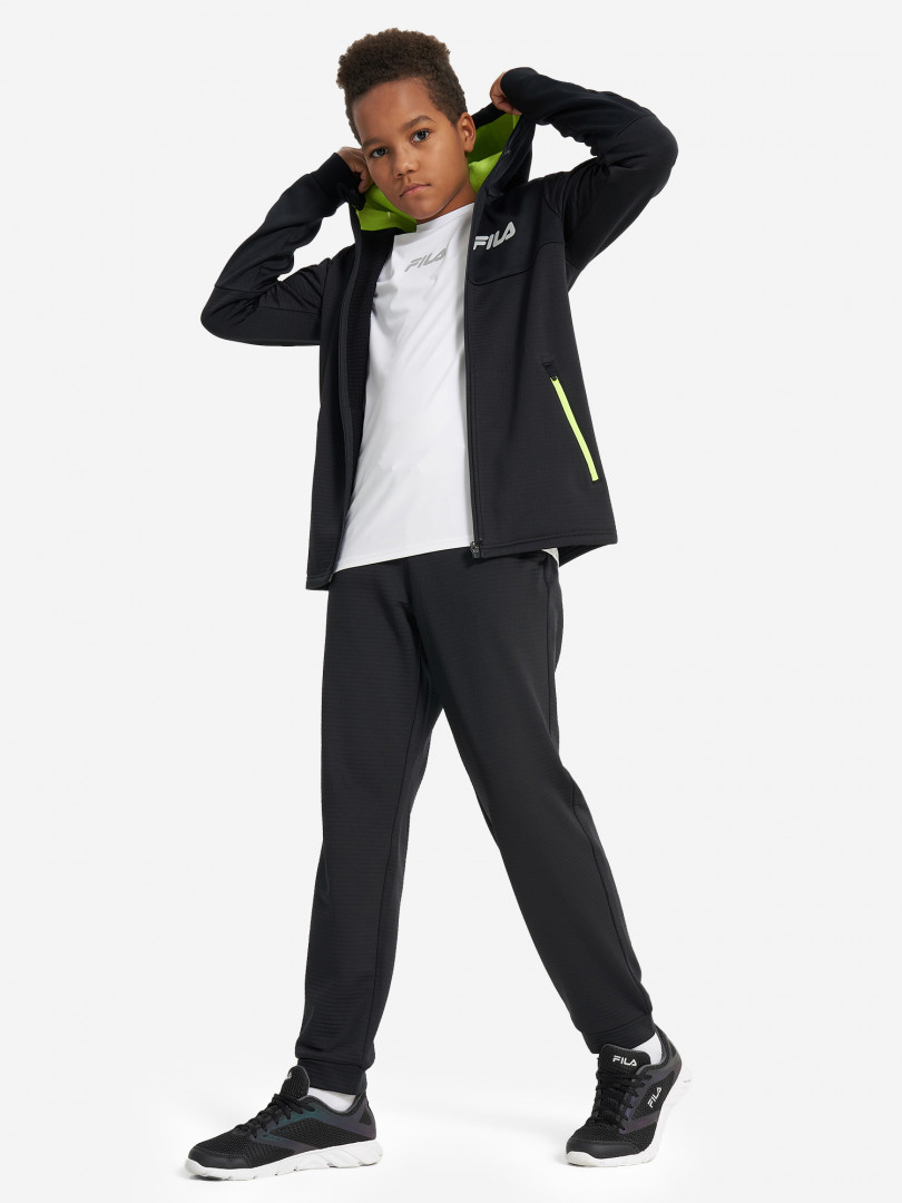 Толстовка для мальчиков FILA 31887510299 Черный, размер 158, 164,122, 128,134, 140,170, 176,146, 152, фото 4