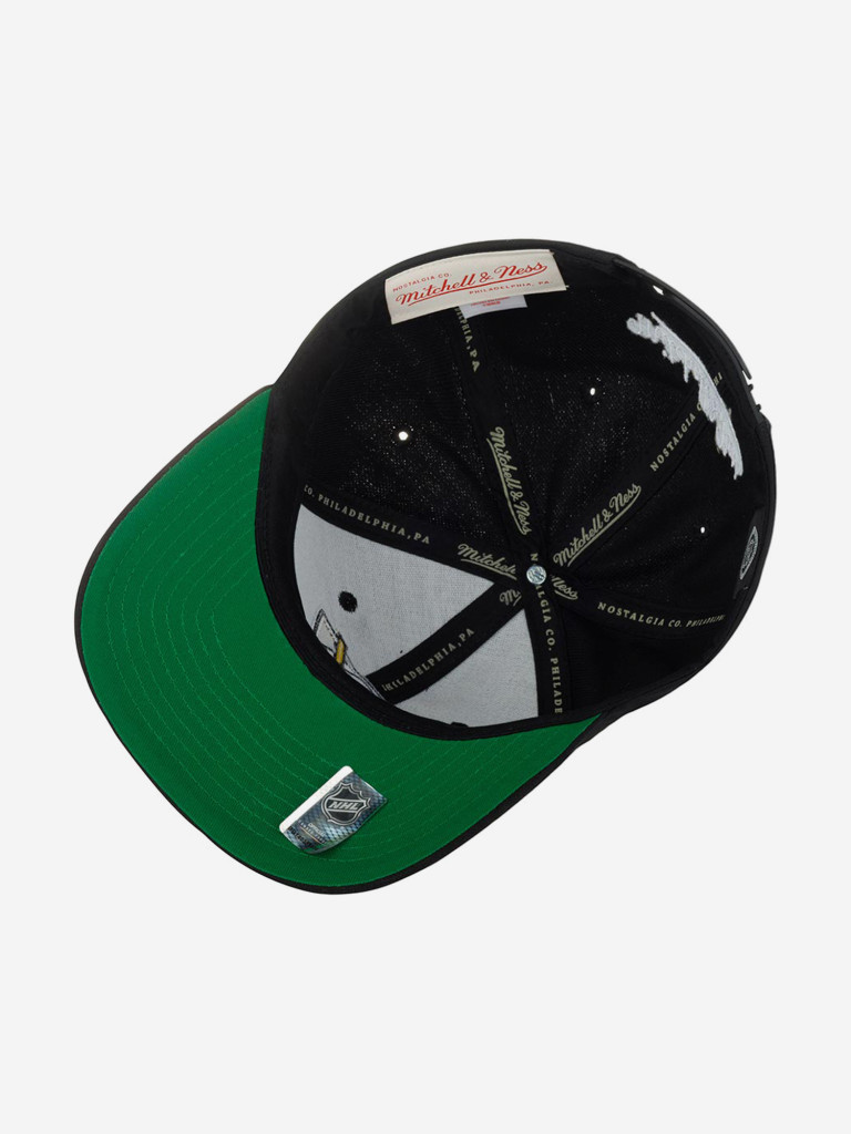 Бейсболка MITCHELL NESS HHSS5370-ADUYYPPPBLCK Anaheim Ducks NHL (черный)