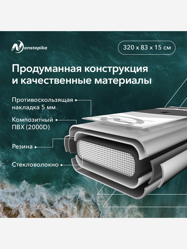 Надувной sup для плавания Nonstopika JS Wkersiy