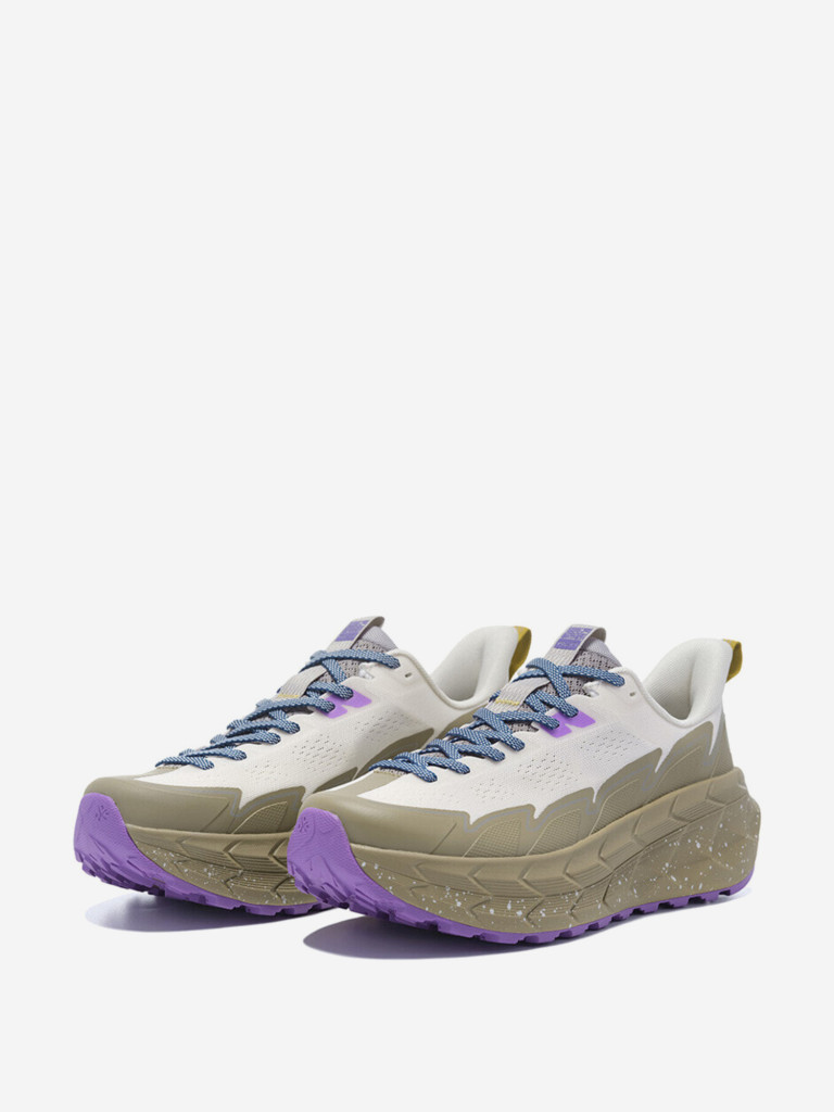 Кроссовки BMAI Expeditioner Land Patrol Running Shoes Unisex Mid top Seashell White/Mocha/Violet