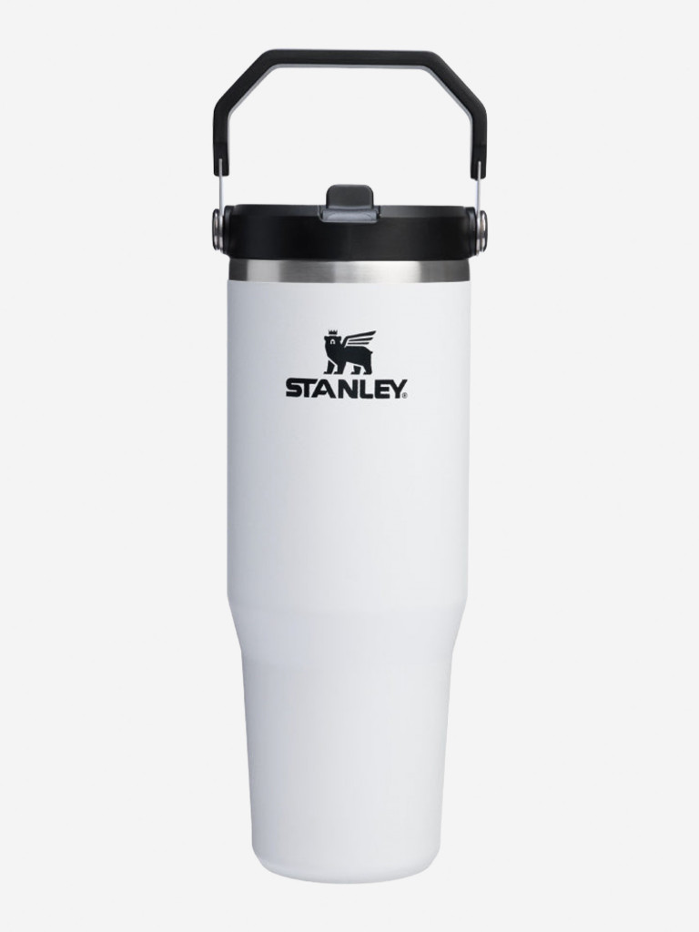 Термокружка STANLEY Iceflow2.0 0,89L (10-13319-0021) белая с черным, шт