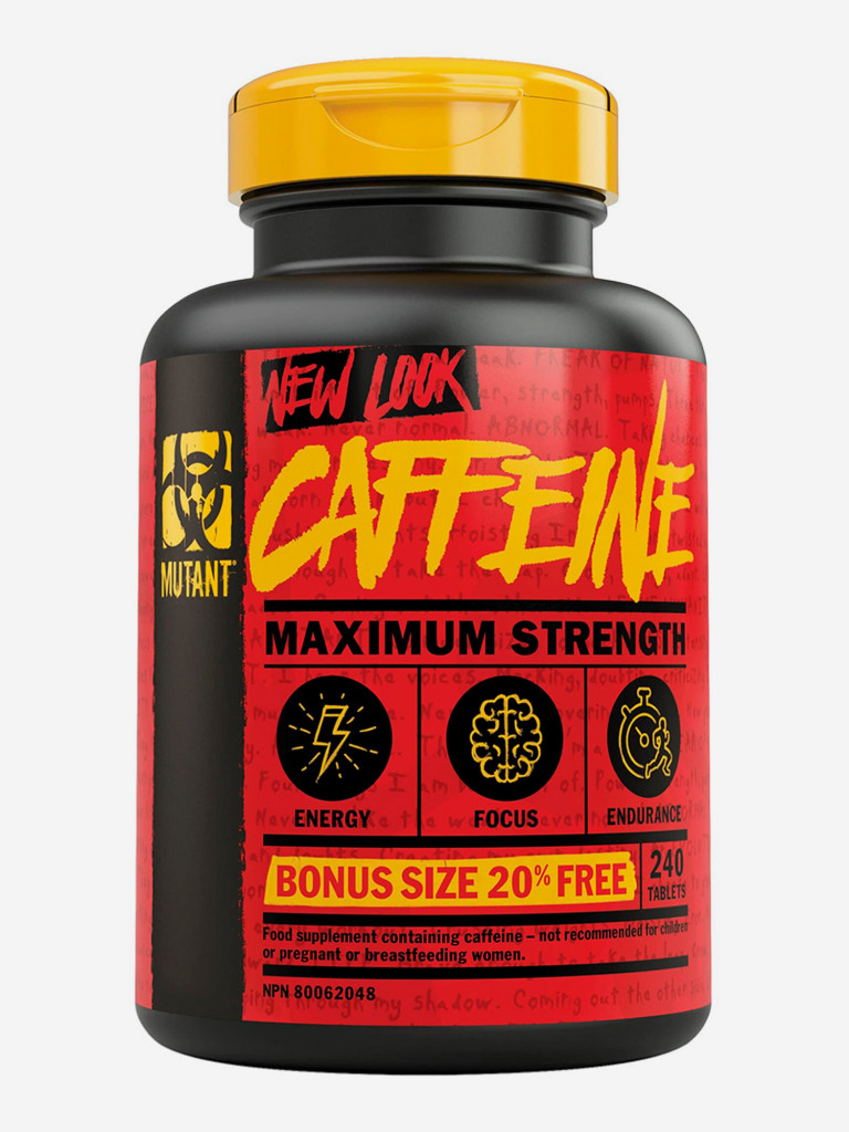 Энергетическая добавка Mutant Core Series Caffeine, 240 таблеток