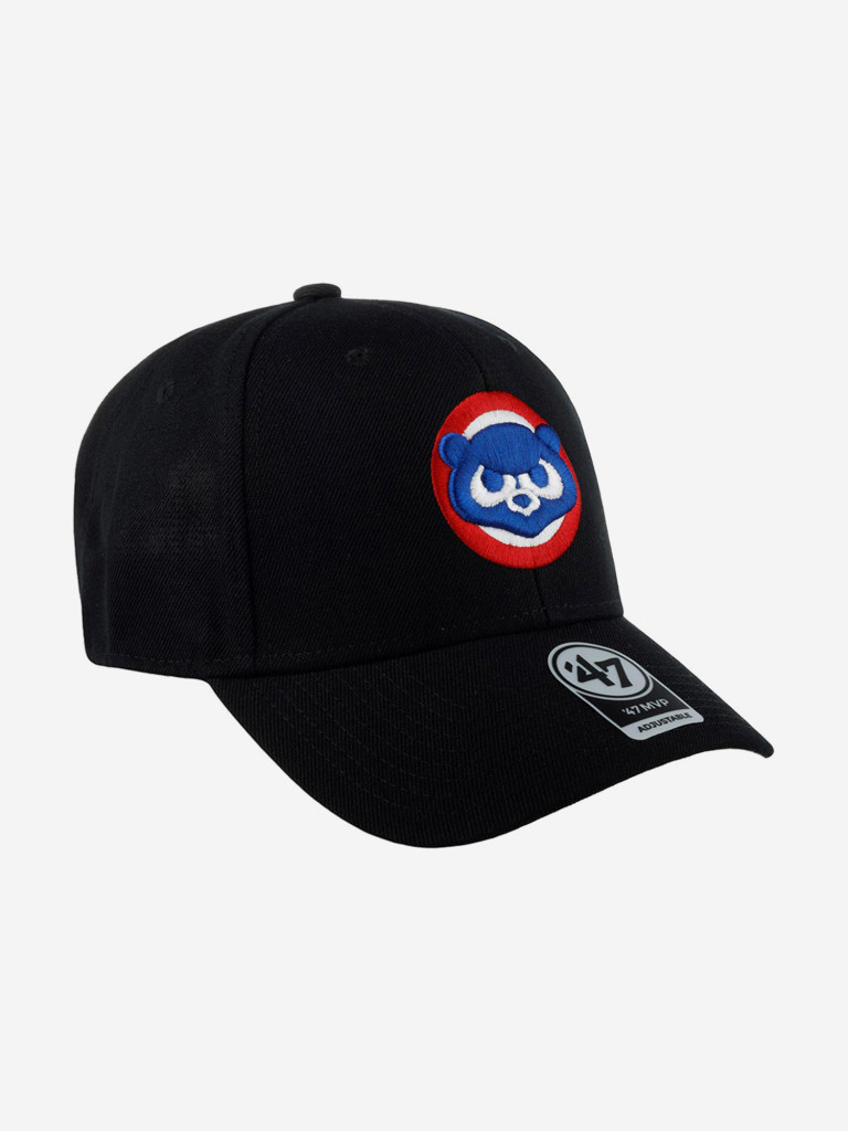 Бейсболка 47 BRAND B-MVP05WBV-BKH Chicago Cubs MLB (черный)