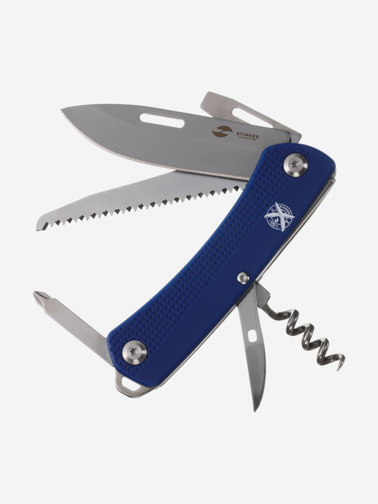 Нож перочинный STINGER, 103 мм, 10 функций