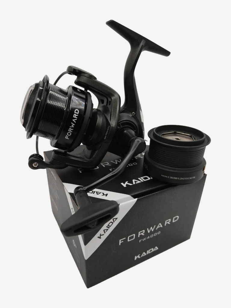 Катушка безынерционная с передним фрикционом FORWARD KAIDA катушка рыболовная размер шпули 4000