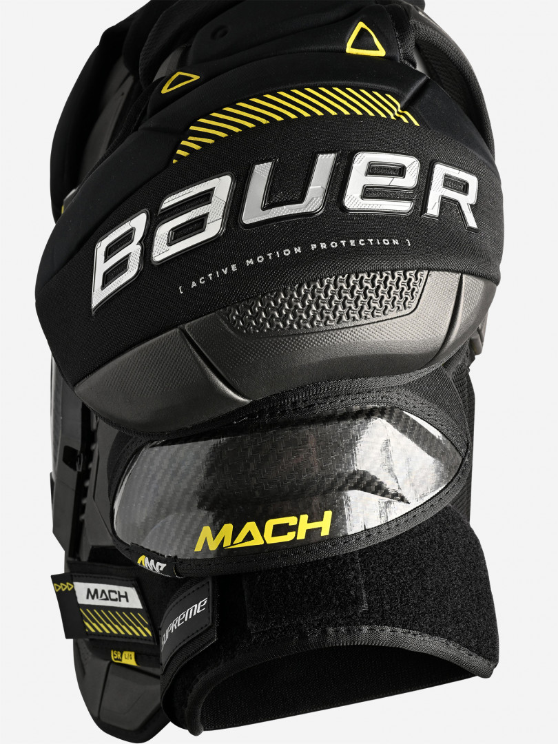 фото Нагрудник хоккейный bauer supreme mach, черный