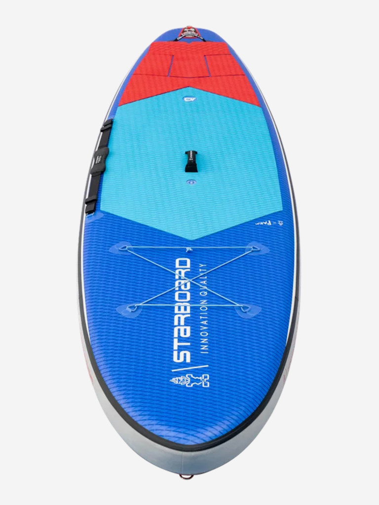 Сапборд надувной двухслойный Starboard iGO Deluxe Dc 10.8х33х6, 325x84x15 см