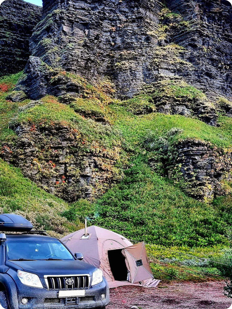 Палатка всесезонная МФП-5 Берег Хаки двухслойная