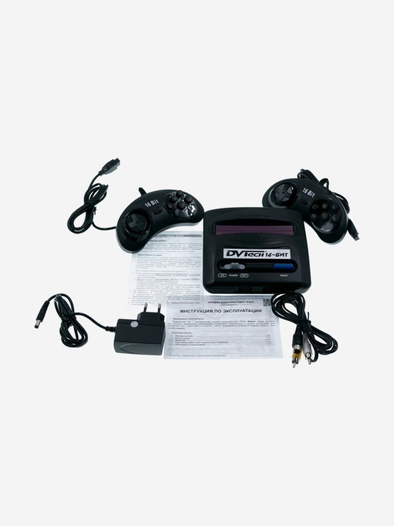 Игровая приставка DVTECH MD lit 16-бит +252 игр