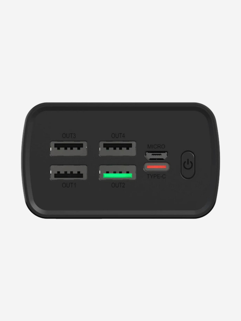 Мобильный аккумулятор DIGMA DGPF30A, черный, dgpf30a22abk