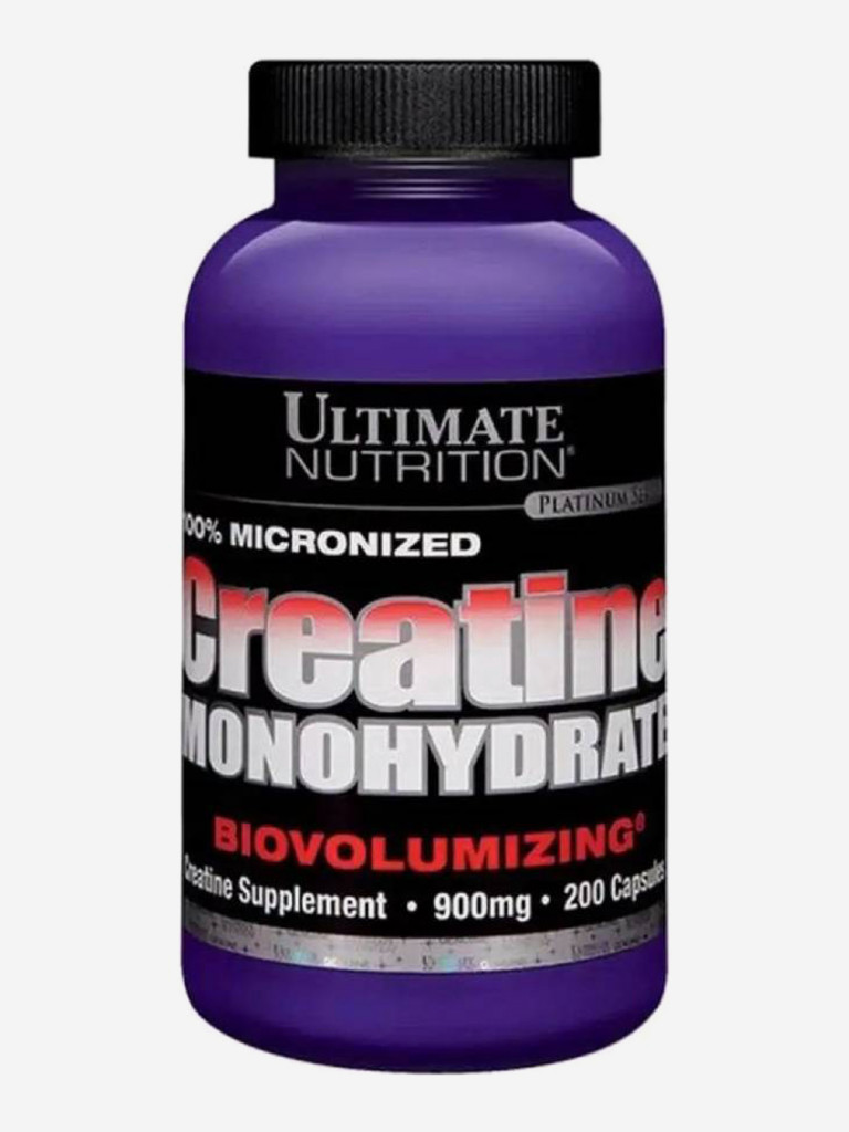 Креатин Ultimate Nutrition Creatine Monohydrate, 200 капсул