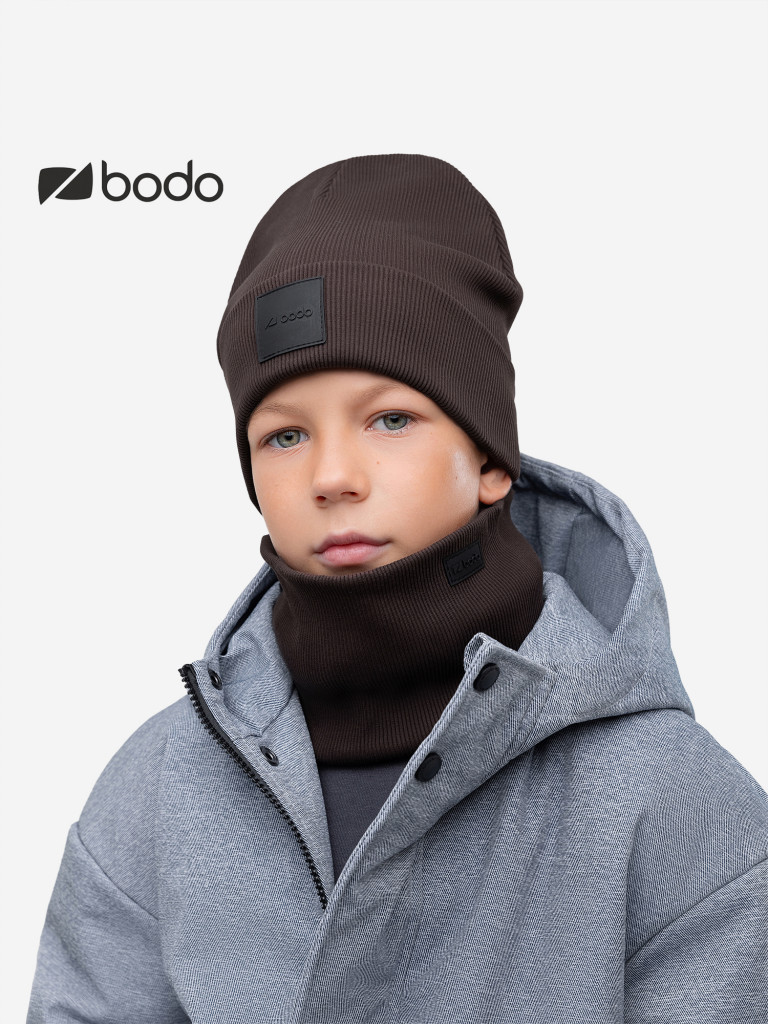 Комплект (шапка, снуд) для мальчиков bodo