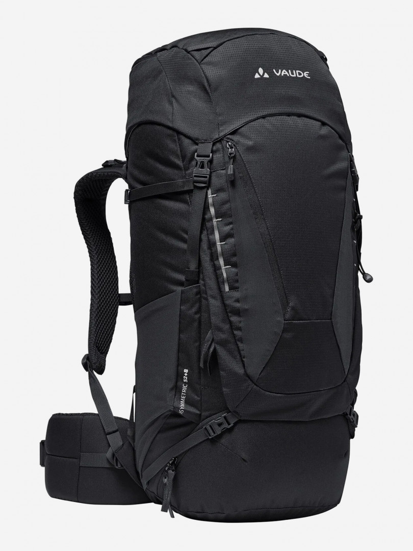 фото Рюкзак vaude asymmetric, 52+8 л, черный