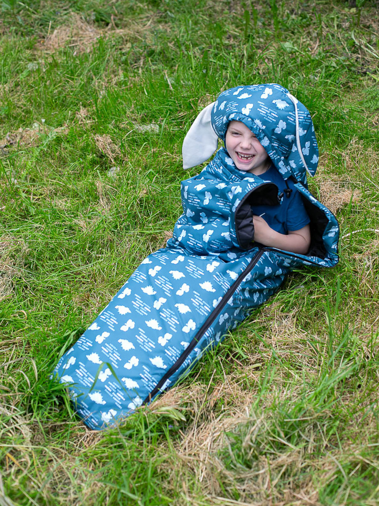 Туристический спальный мешок детский Lemur Studio