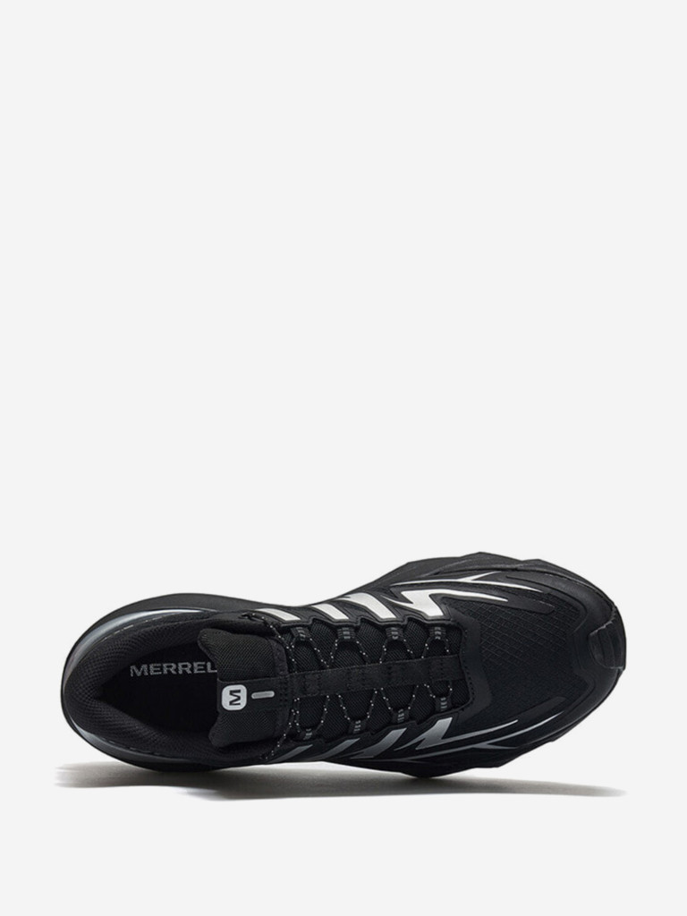 Кроссовки Merrell VAST SKY Cushioning, Slip Resistant, Abrasion Resistant, Breathable Low Top Outdoor Shoes Unisex Black Silver