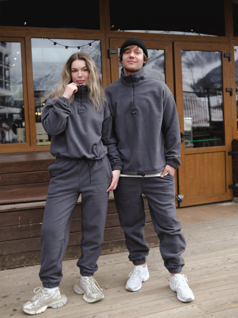 Костюм флисовый женский XVOYA Comfy серый
