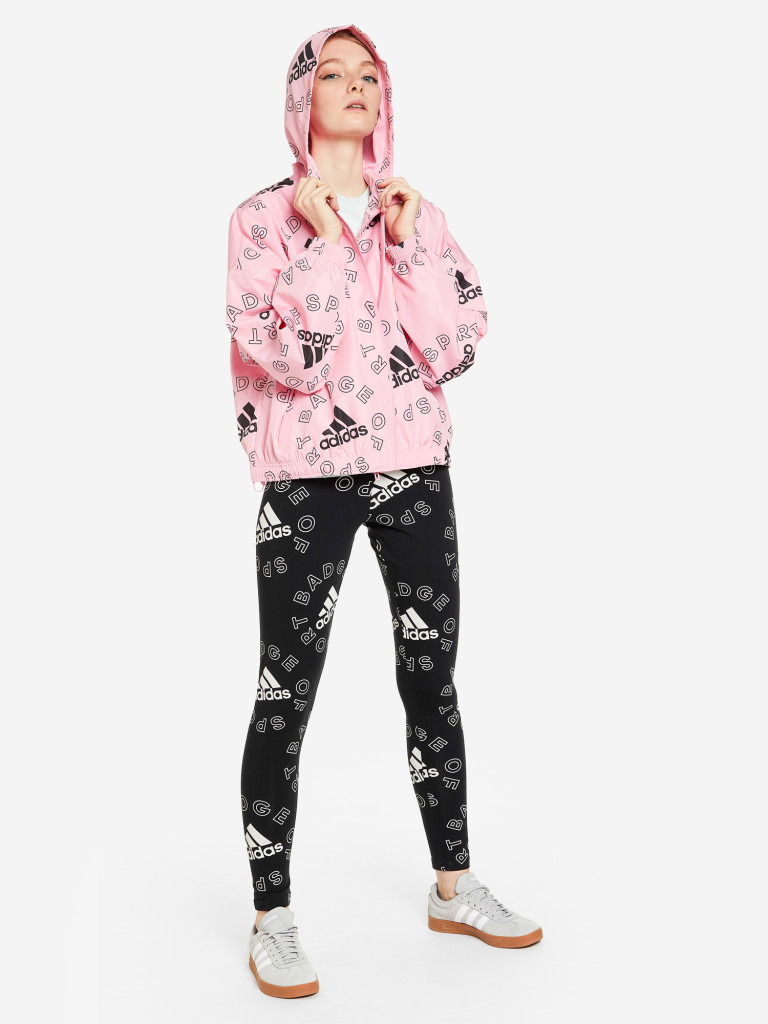 Ветровка женская Adidas Essentials Logo AOP