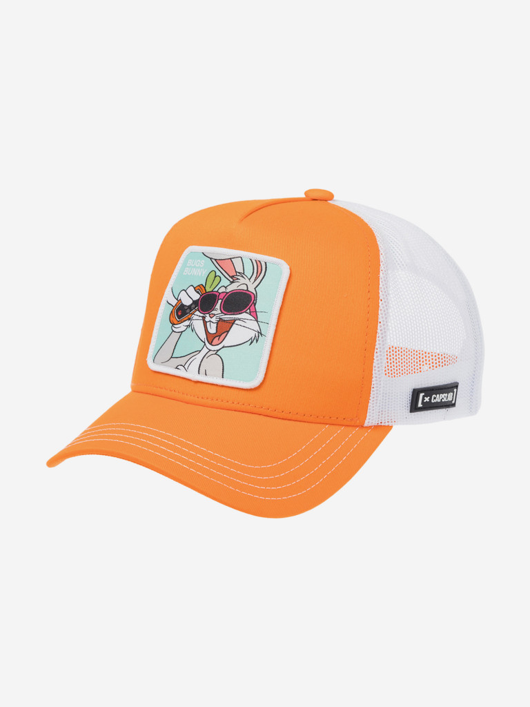 Бейсболка с сеточкой CAPSLAB CL/LOO11/1/CT/BUG2 Looney Tunes Bugs Bunny (оранжевый)