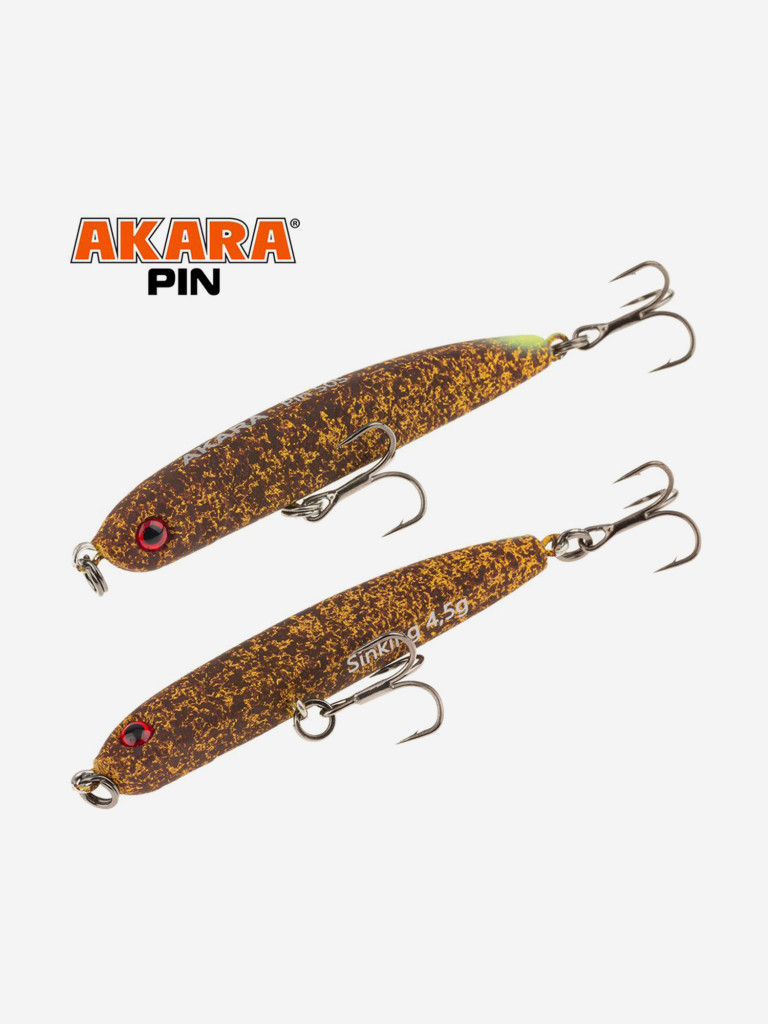 Воблер Akara Pin 50S стикбейт тонущий на окуня, жереха 4,5гр A-221