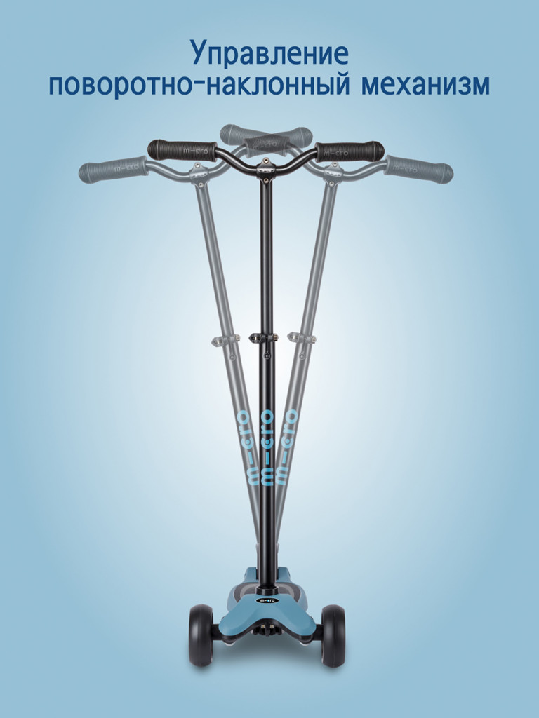 Самокат трехколесный Micro Kickboard Reloaded