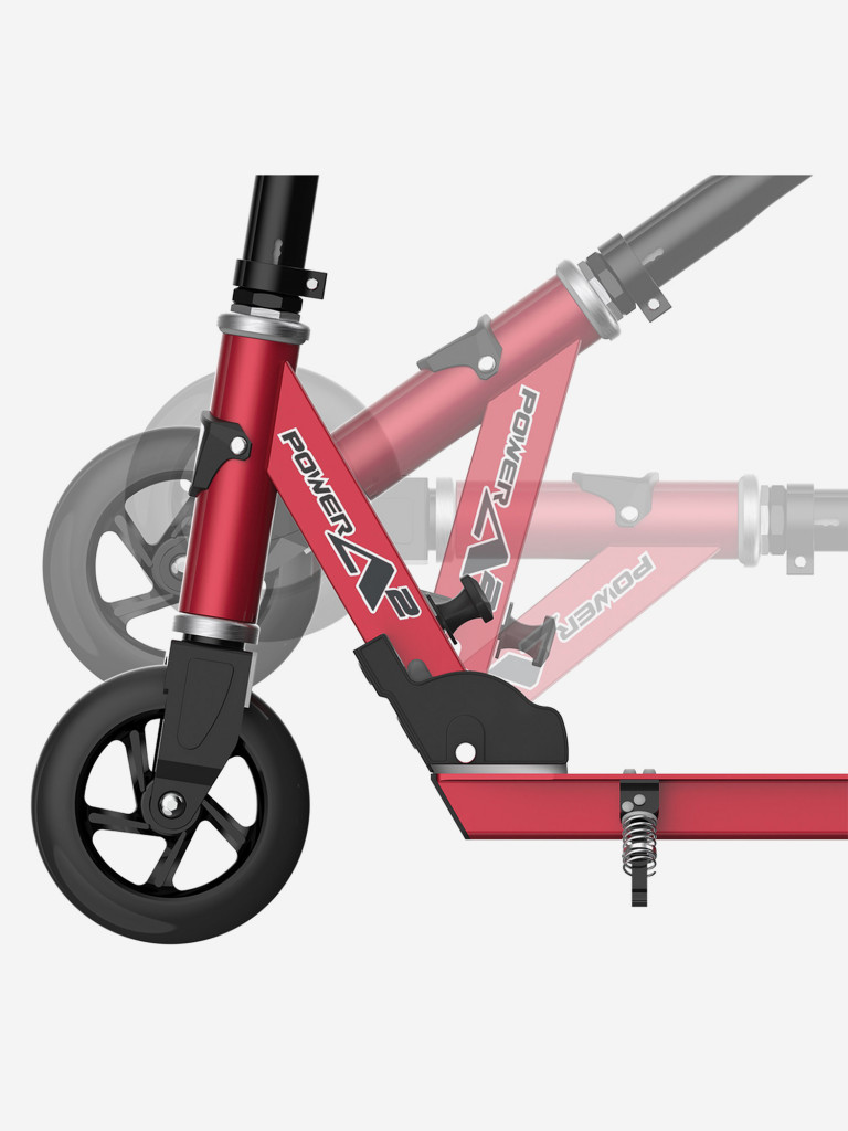 Электросамокат складной для детей и подростков Razor Power A2 - Красный