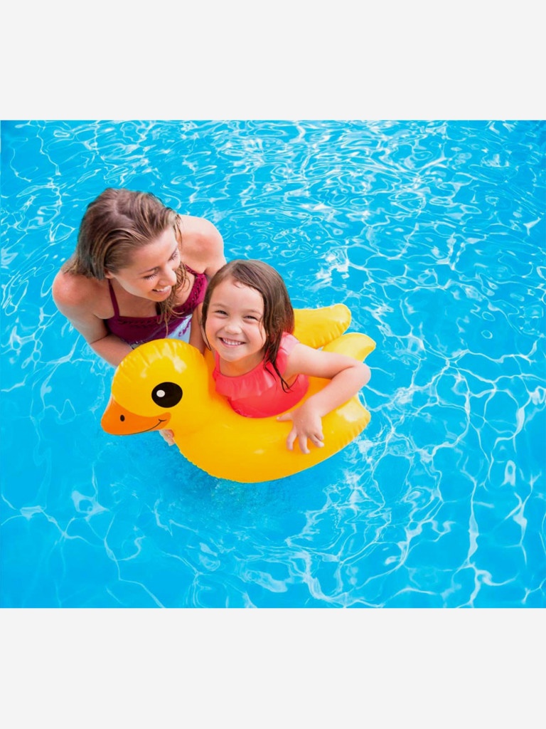 Круг для плавания раздвижной Intex 59220 (от 3-6 лет) утёнок