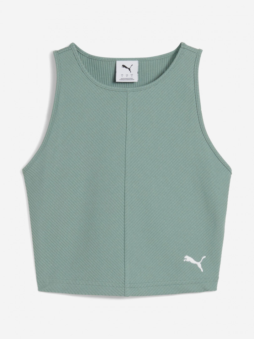 Майка женская PUMA Essentials Ribbed Зеленый 3999₽