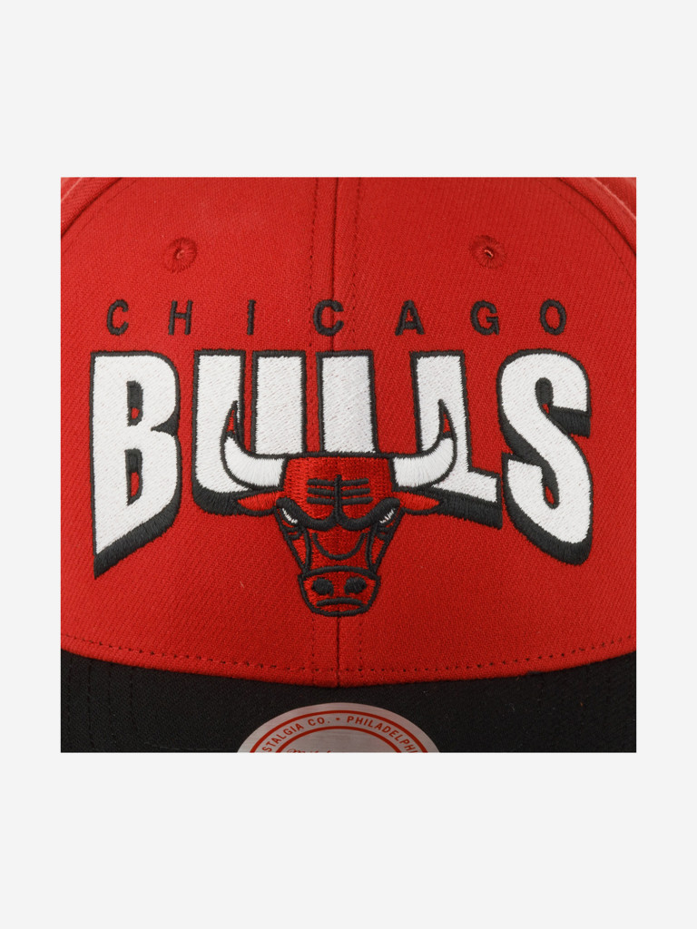 Бейсболка MITCHELL NESS HHSS6638-CBUYYPPPRED1 Chicago Bulls NBA (красный)