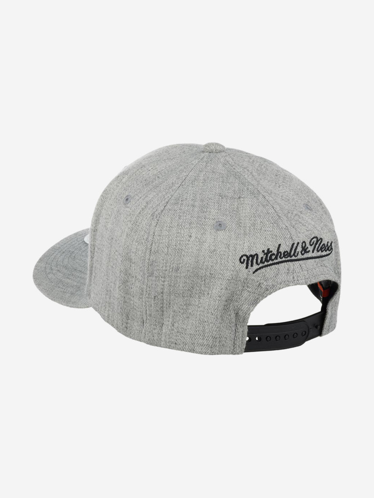 Бейсболка с прямым козырьком MITCHELL NESS HHSS3273-BNEYYPPPGYHT Brooklyn Nets NBA (серый)