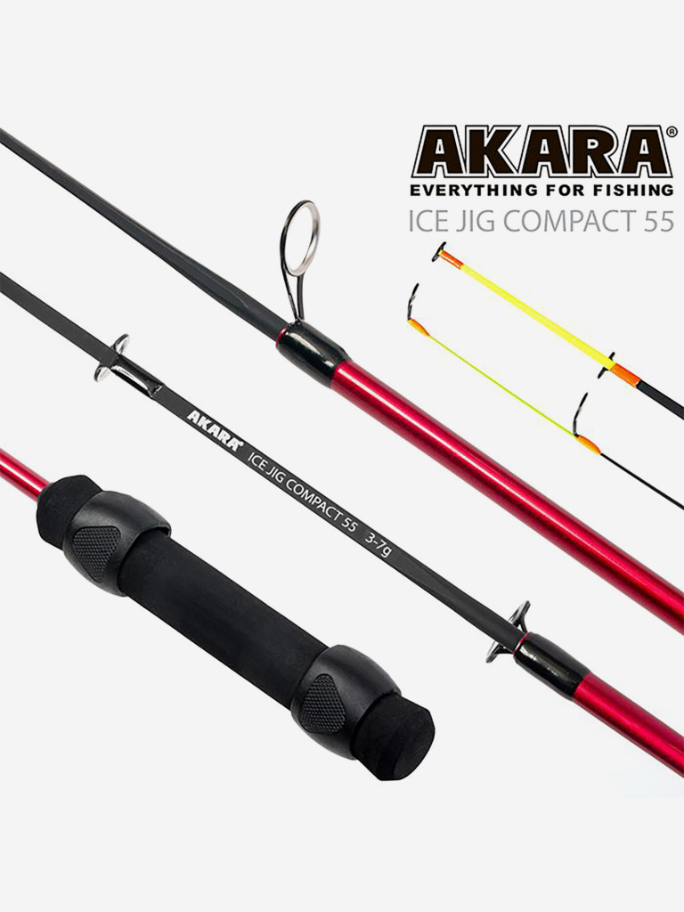 Удочка зимняя 2 колена Akara Ice Jig Compact 7г 55 см