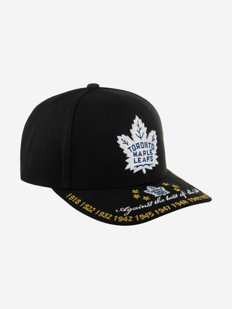 Бейсболка MITCHELL NESS HHSS6564-TMLYYPPPBLCK Toronto Maple Leafs NHL (черный)