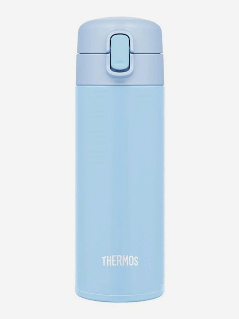 Термокружка с трубочкой 350 мл THERMOS FJM-350 голубая