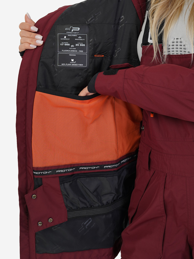 Анорак Proton Burgundy