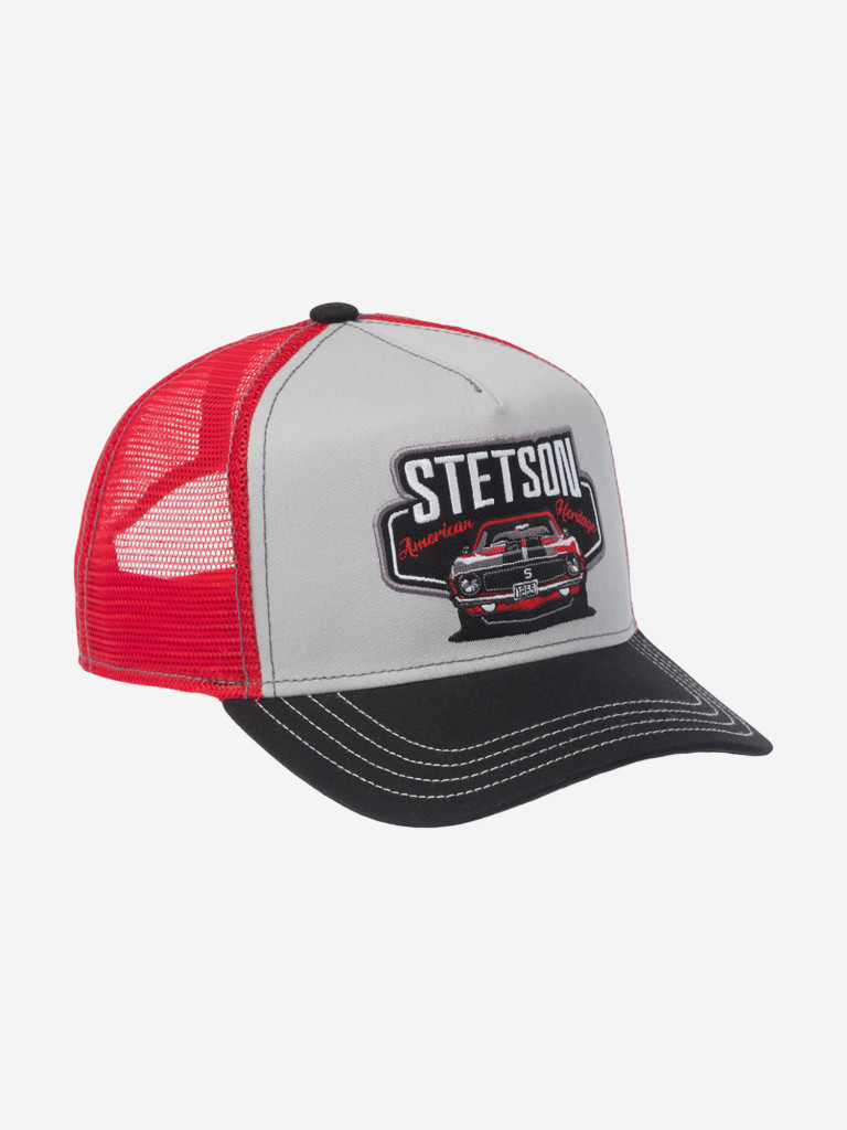 Бейсболка с сеточкой STETSON 7741138 TRUCKER CAP GARAGE AMERICAN HERITAGE