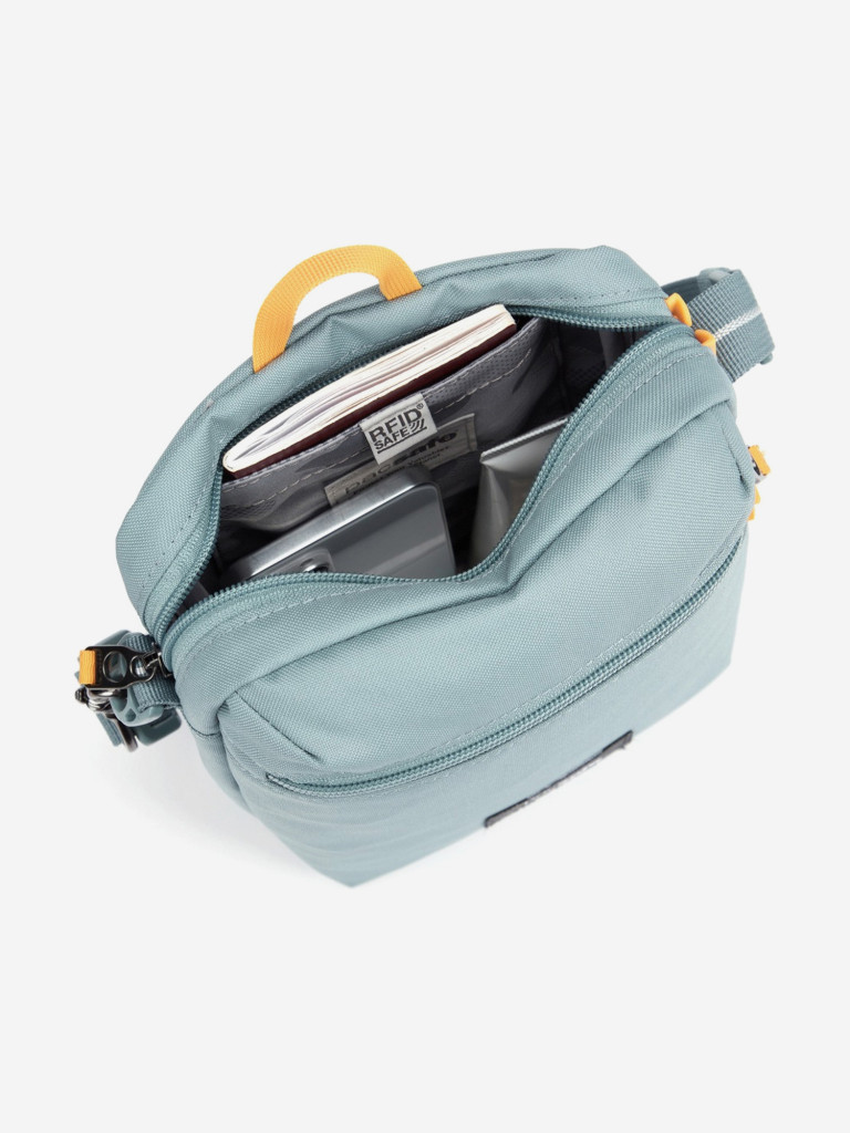 Сумка антивор Pacsafe GO Festival Crossbody, мятный, 4,5 л.