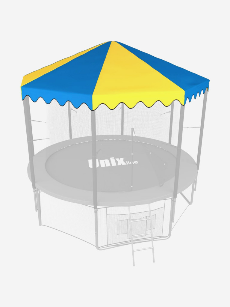 Крыша для батута UNIX Line 8 ft Blue/Yellow