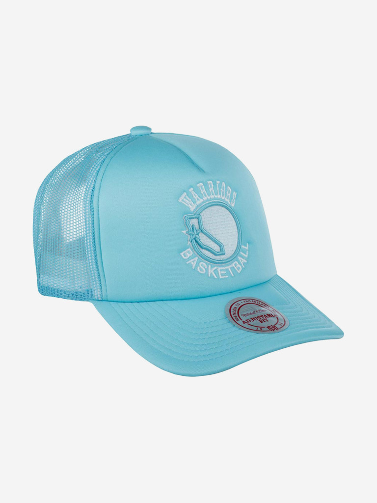 Бейсболка с сеточкой MITCHELL NESS 5HSSLD21130-GSWBLUE Golden State Warriors NBA