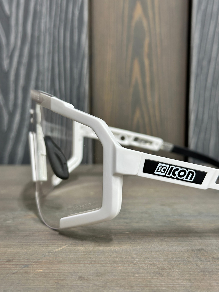 Очки спортивные Scicon AeroScope оправа White Gloss линза Photochromic Silver