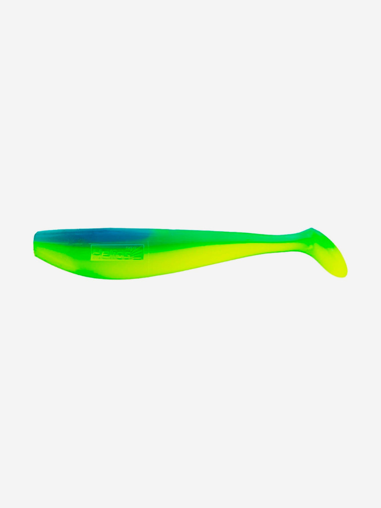 Мягкая приманка Helios Zander, 4'' / 10,2 см, Blue Lime, 5 шт (HS-36-040)