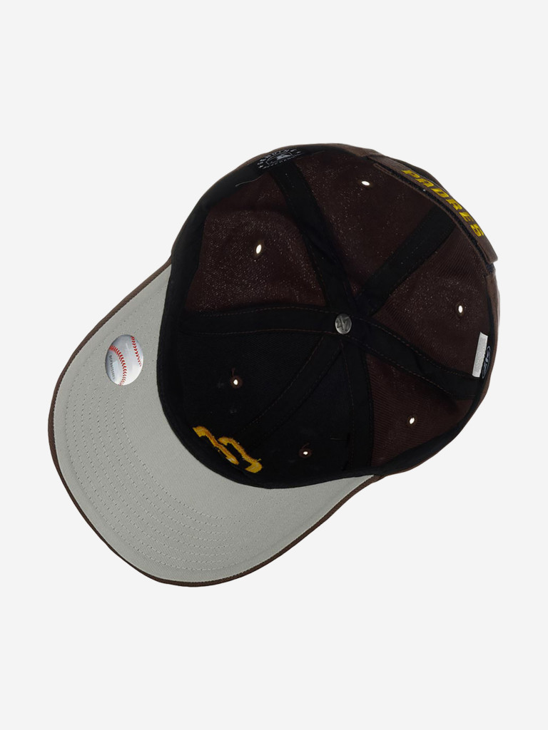 Бейсболка 47 BRAND B-MVP21WBV-BWA San Diego Padres MLB (коричневый)
