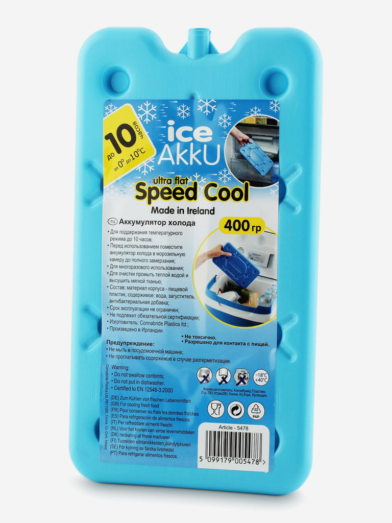 Аккумулятор холода EZ COOLERS Ice akku, 400 г