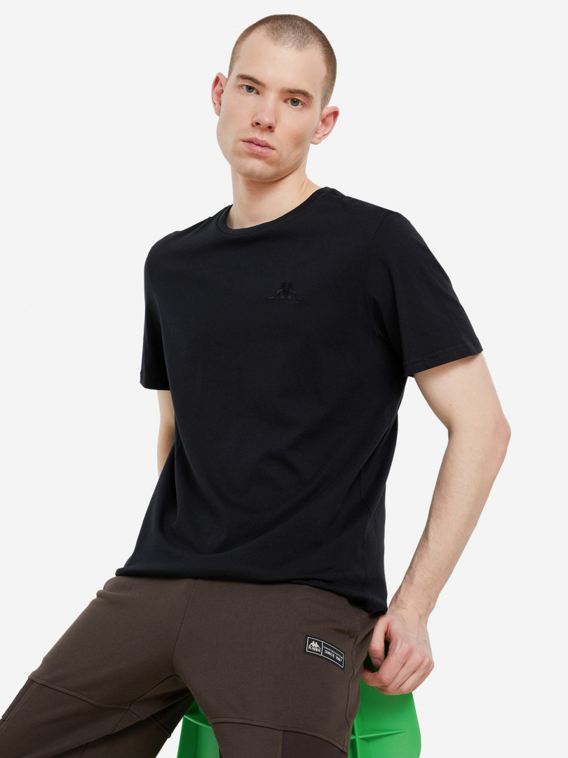 фото Футболка мужская kappa, черный