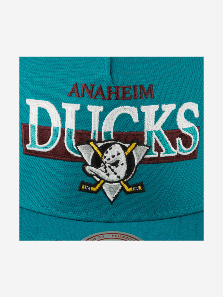 Бейсболка MITCHELL NESS HP8401-ADUTEAL Anaheim Ducks NHL (зеленый)